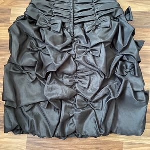 Mike Benet Formals Black Strapless Dress Size 10